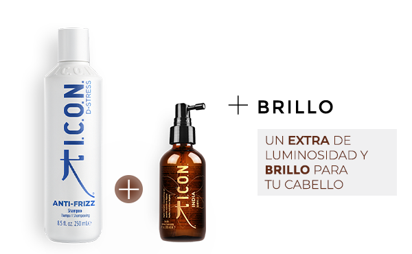 AntiFrizz Champú + Dry Oil. la combinación perfecta para obtener un Brillo deslumbrante en el cabello y sin encrespamiento